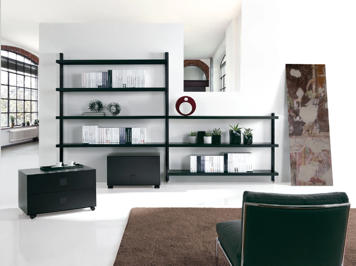 BIG HOME - Wall-mounted sectional bookcase _ Caimi Brevetti